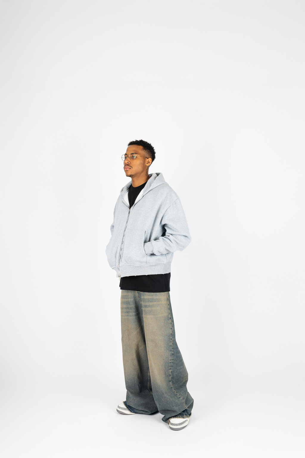 Weathered Zip Up