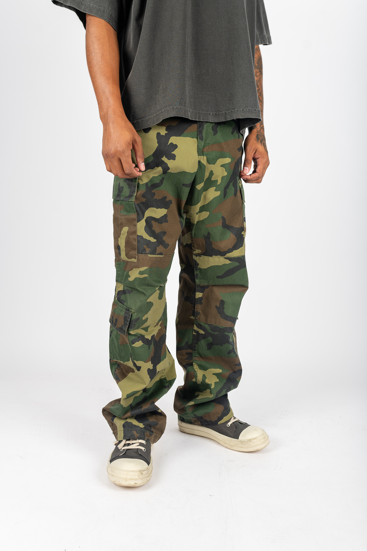 Vintage Cargo Fatigue Pants