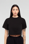 Womens Garment Dye Crop Top